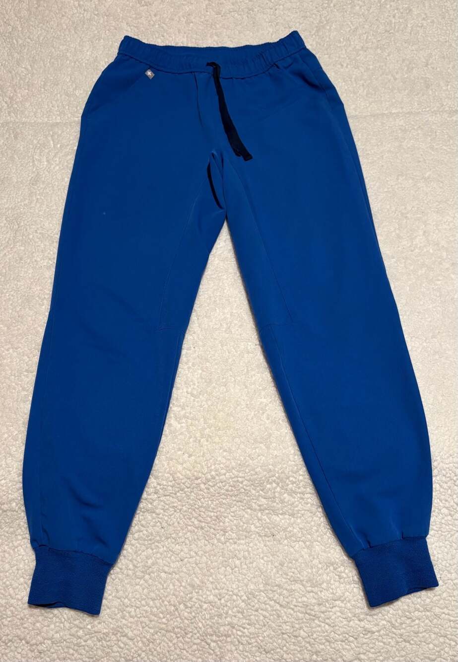 Figs Technical Collection Blue Jogger Scrub Pants Size S